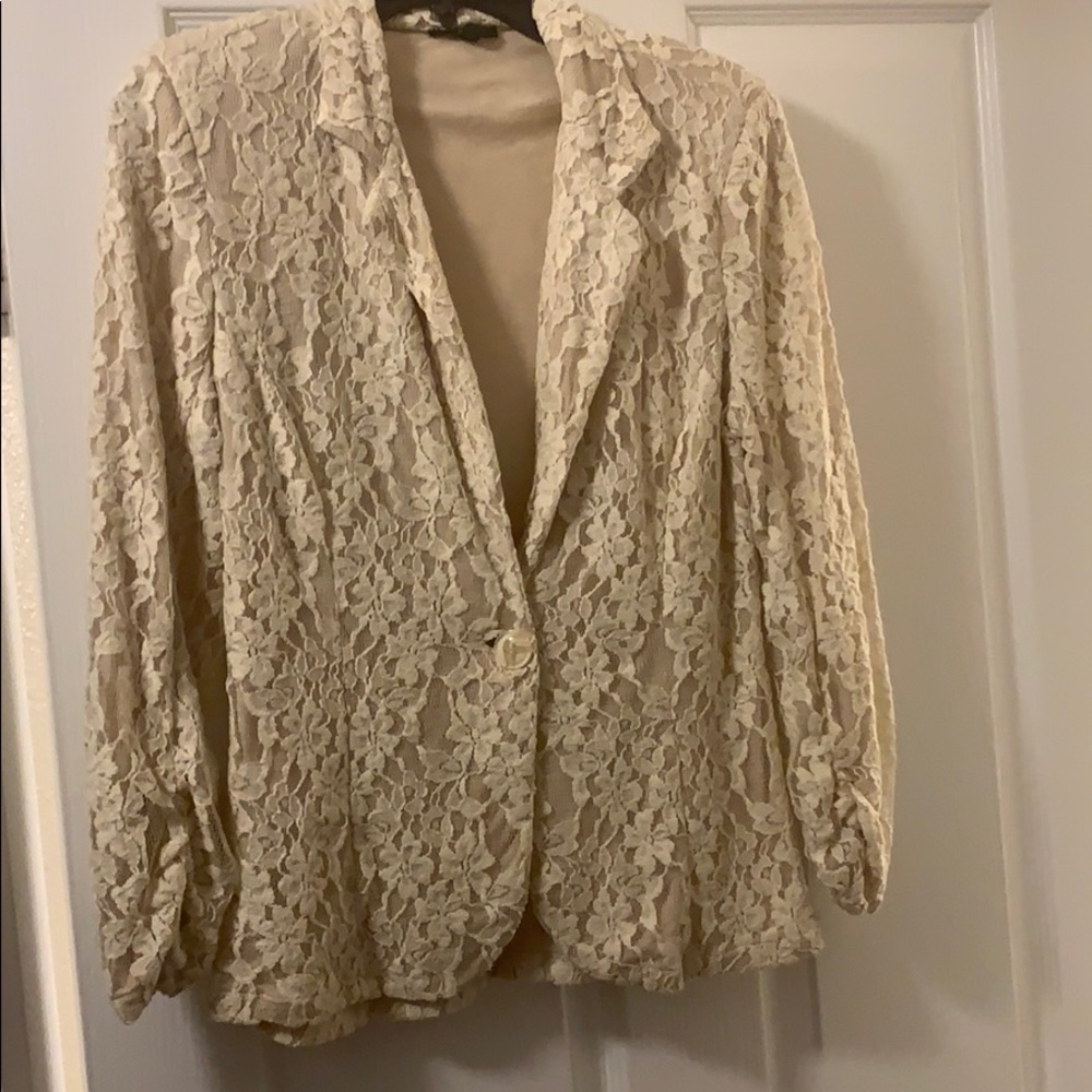 Lace Blazer